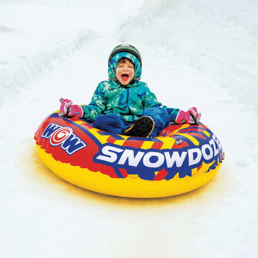 WOW Watersports SnowDozer Snow Tube for Sitting or Lying Positions