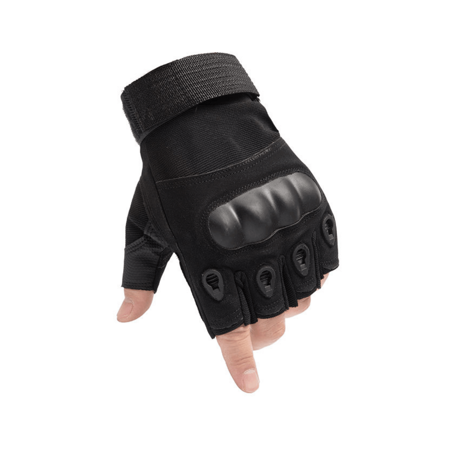 JupiterGear Tactical Military Fingerless Airsoft Gloves for Outdoor Sports, Paintball, and Motorcycling
