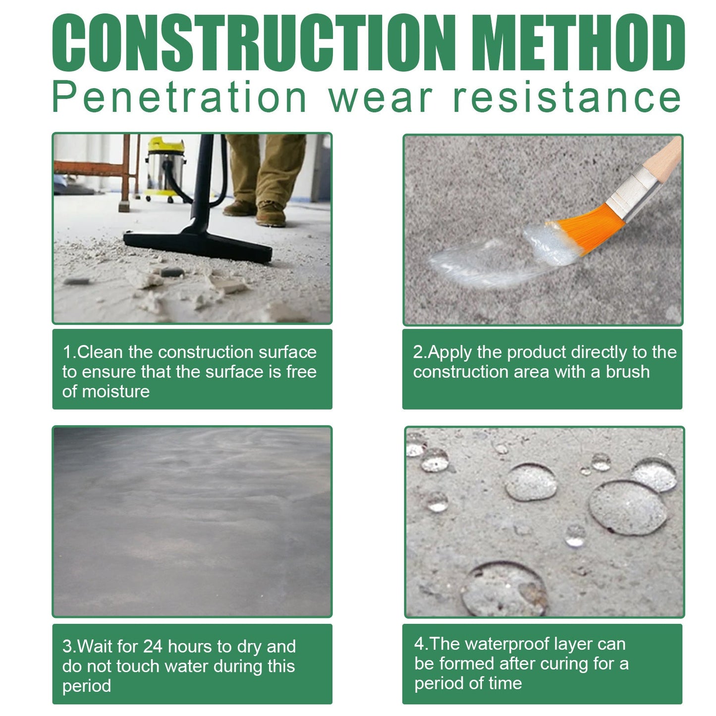 Floor Leak Waterproof Adhesive, Exterior Wall Bathroom Toilet Waterproofing Agent Brick Wall Permeable Paint