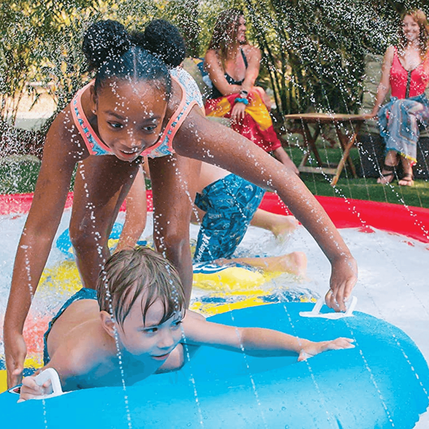 WOW Waterports Super Splash Pad 12' with Adjustable Sprinkler and Wading Pool