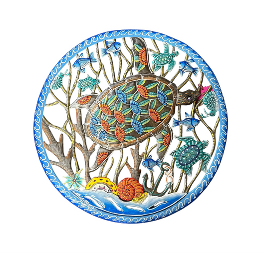 Ocean Bed Turtle Round