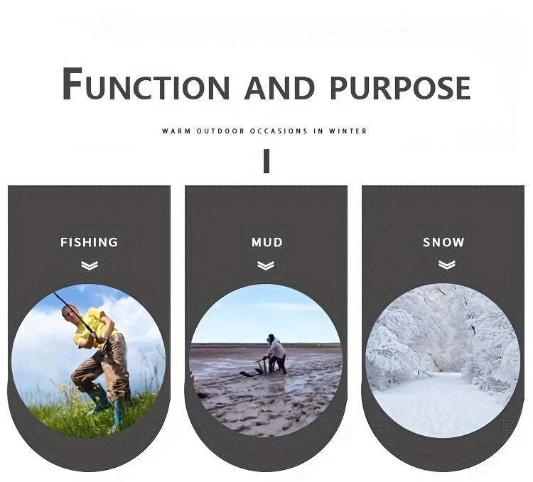 Chic Women's Winter Waterproof Comfort Plush Lined Warmth Ankle Boots