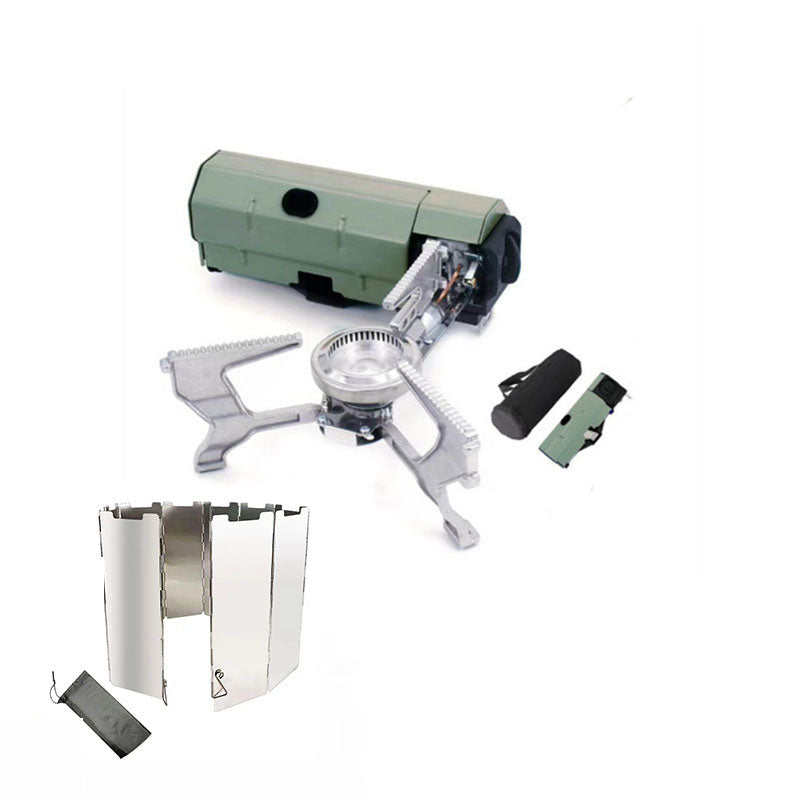 Folding Card Stove Outdoor Camping Picnic Gas Stove Portable Hotpot Stove Tea Cooker