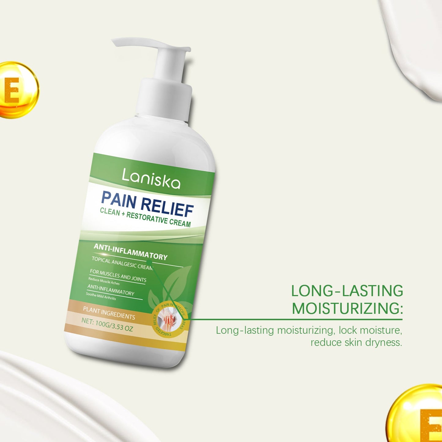 Joint Care Cream, Massage To Relieve Joint And Bone Discomfort Body Soothing Gentle Maintenance Skin Care Joint Care Cream, Massage To Relieve Joint And Bone Discomfort Body Soothing Gentle Maintenance Skin Care