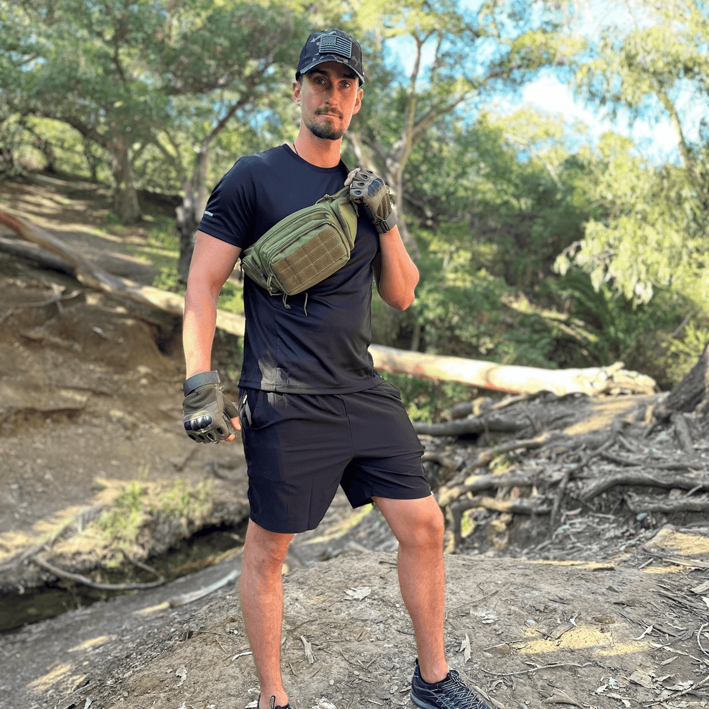 JupiterGear Tactical Military Fanny Pack Waist Bag & MOLLE EDC Pouch For Outdoor Activities