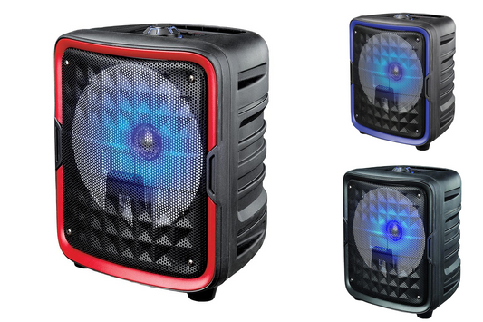IQ Sound 8" Bluetooth Speaker with True Wireless Technology (IQ-6608DJBT)