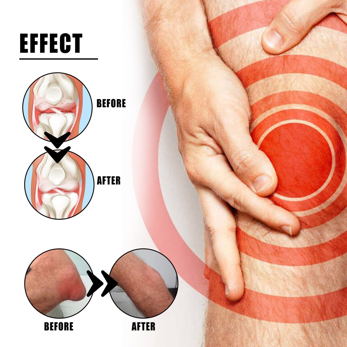 Joint Foam Foot Gel, Reliefs Body Knee Lumbar Shoulder Joint Pain Care Foot Bath Gel