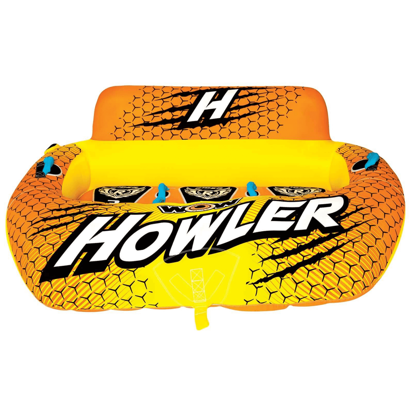 WOW Watersports Howler 1, 2 or 3 Person Inflatable Cockpit Towable Tube