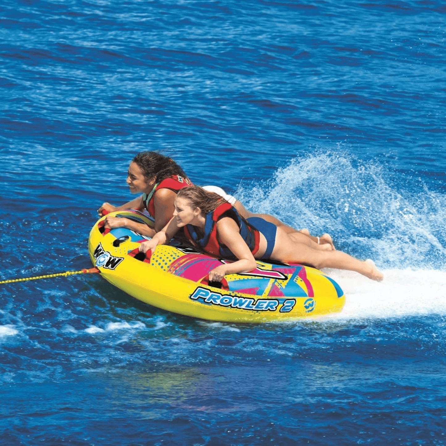 WOW Watersports Prowler Towable 2 Person 2P Starter Kit w 12V Pump