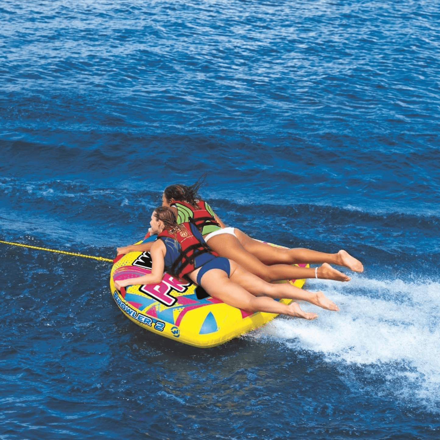 WOW Watersports Prowler Towable 2 Person 2P Starter Kit w 12V Pump