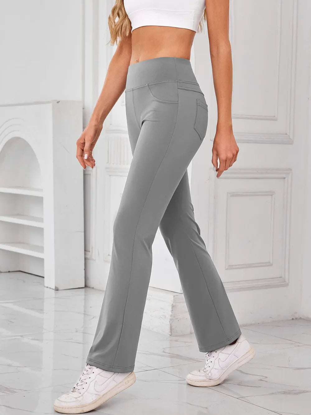 JupiterGear High-Waisted Pants with Pockets