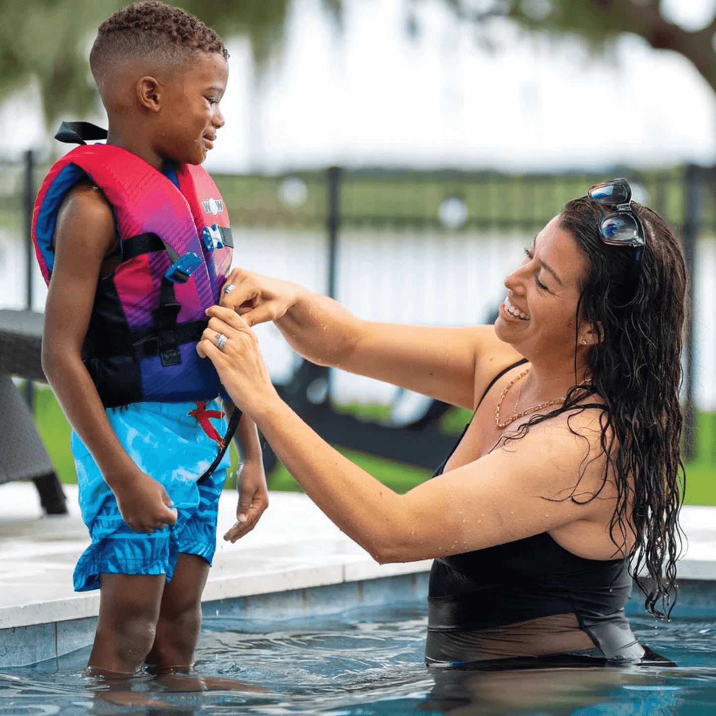 WOW Watersports Vis-Wave Child Life Vest