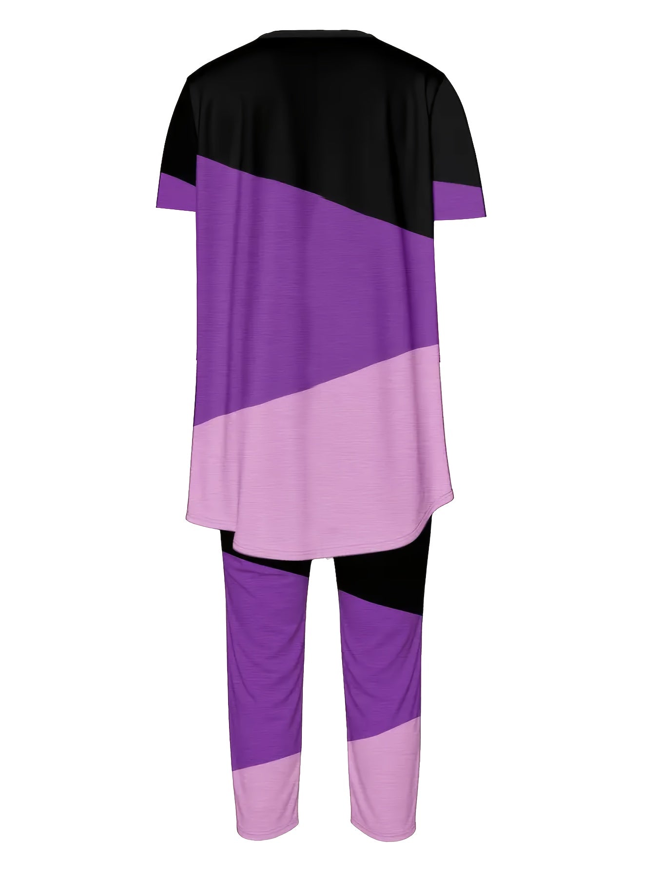 Purple Haze Plus Size Flowy Fashion Outfit