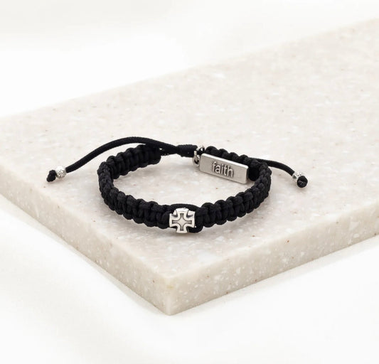 Wonderfully Made Blessed Kid’s Bracelet (Black)