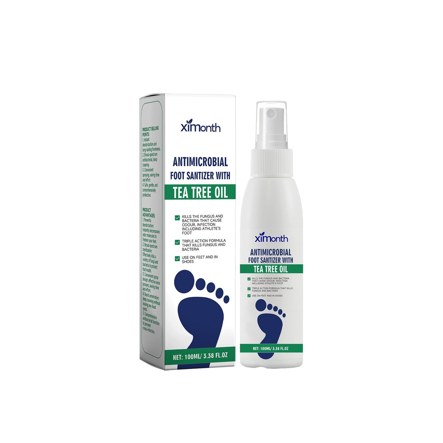 Foot Care Agent Foot Drying Deodorizer Heel Moisturizing Deodorizer