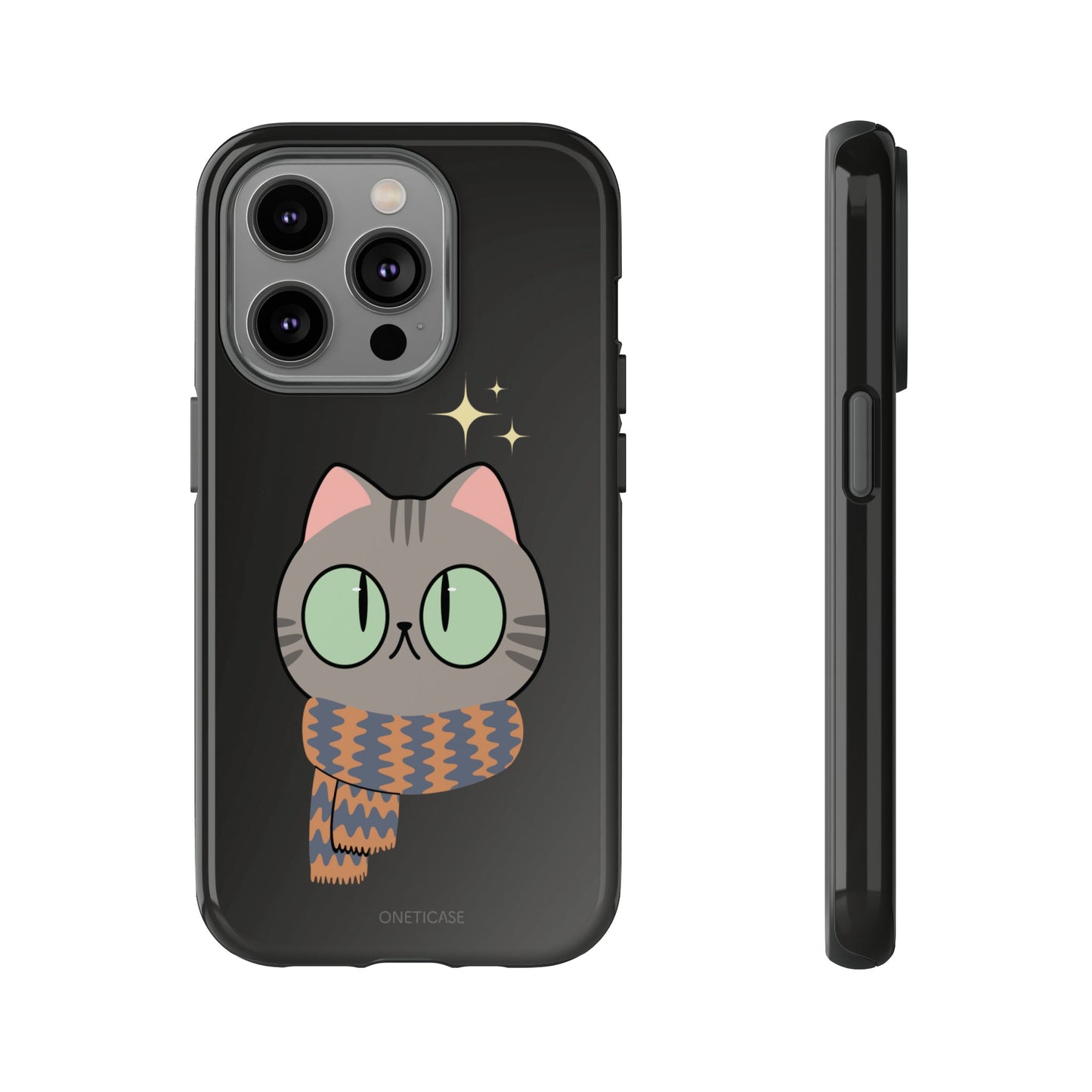 Feline Cozy Cat Tough iPhone Case
