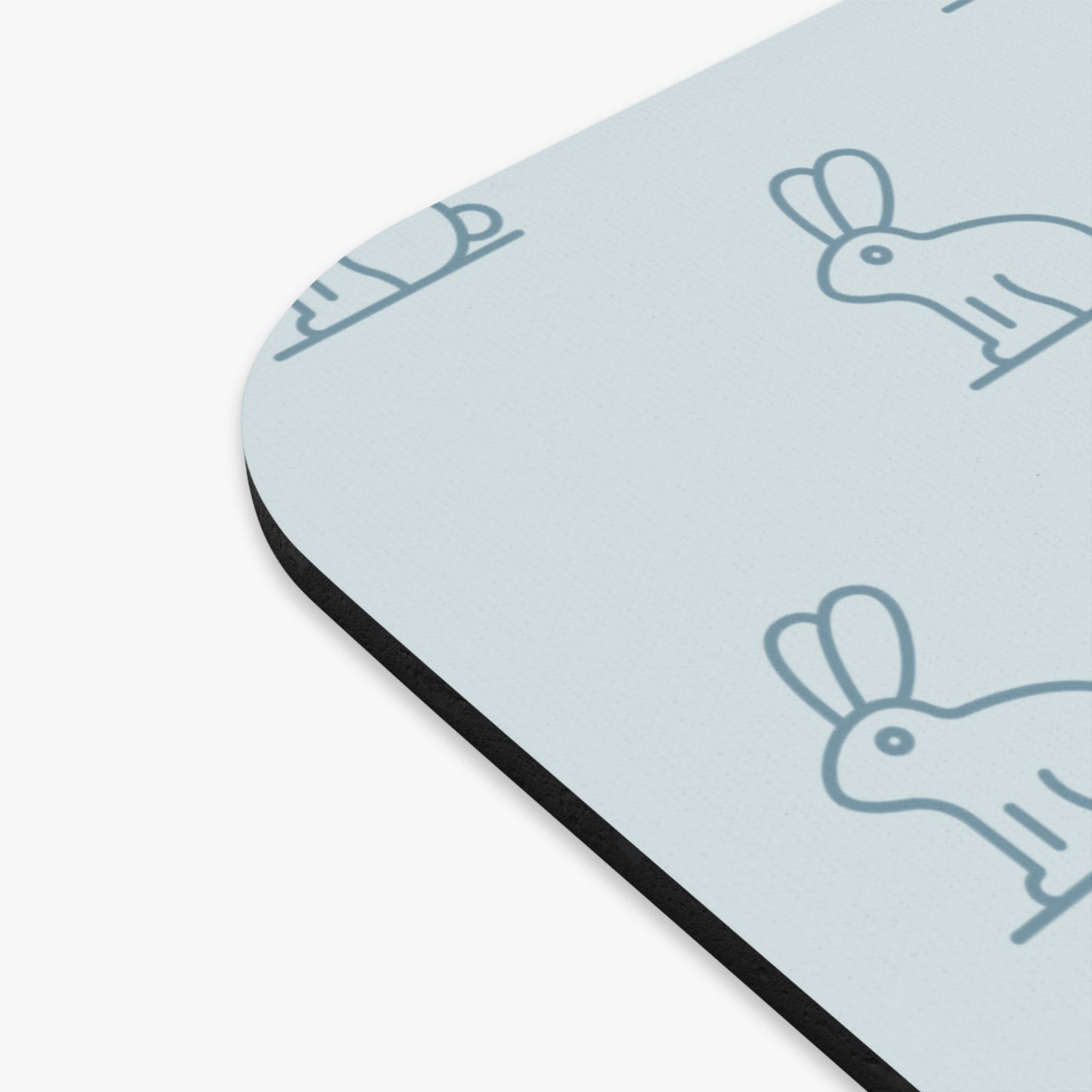 Blushing Rabbit Mouse Pad