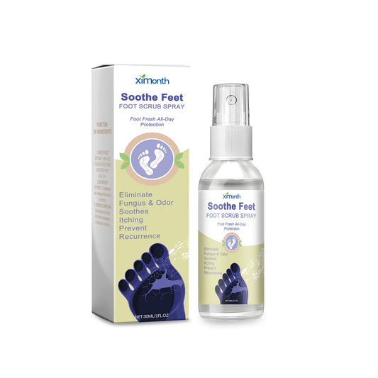 Foot Repair Spray Relieves Dryness, Peeling, Itchy Feet, Removes Dead Skin, Calluses, Moisturizes And Removes Odors
