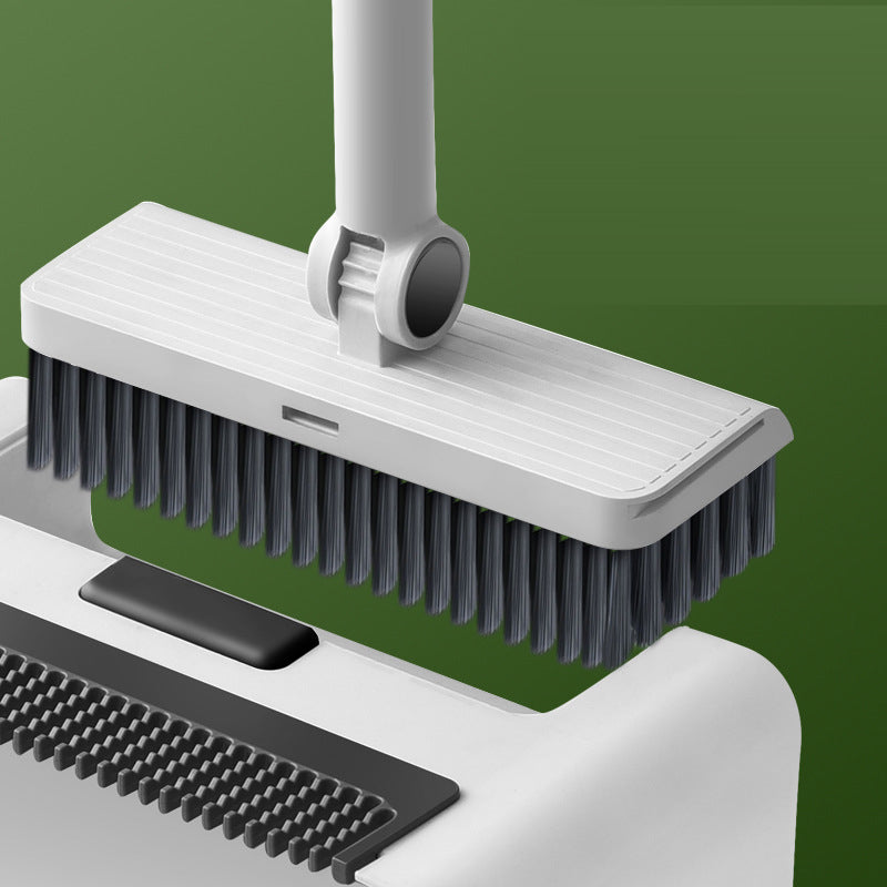 Folding broom dustpan floor brush three in one household multifunctional cleaning broom