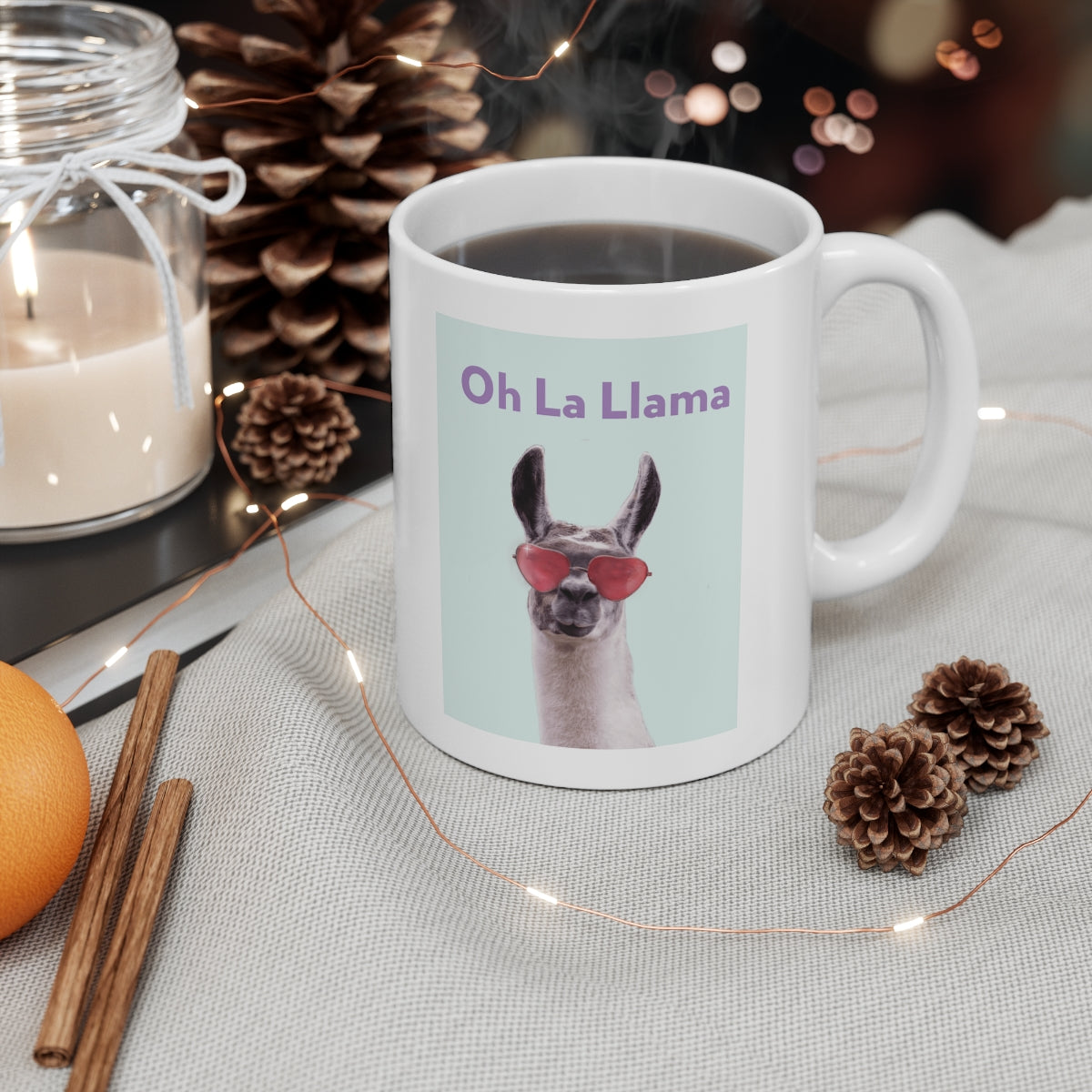 Oh La Llama Mug