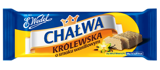 Wedel Halva Vanilla (Chalwa Vaniliowa) 100g