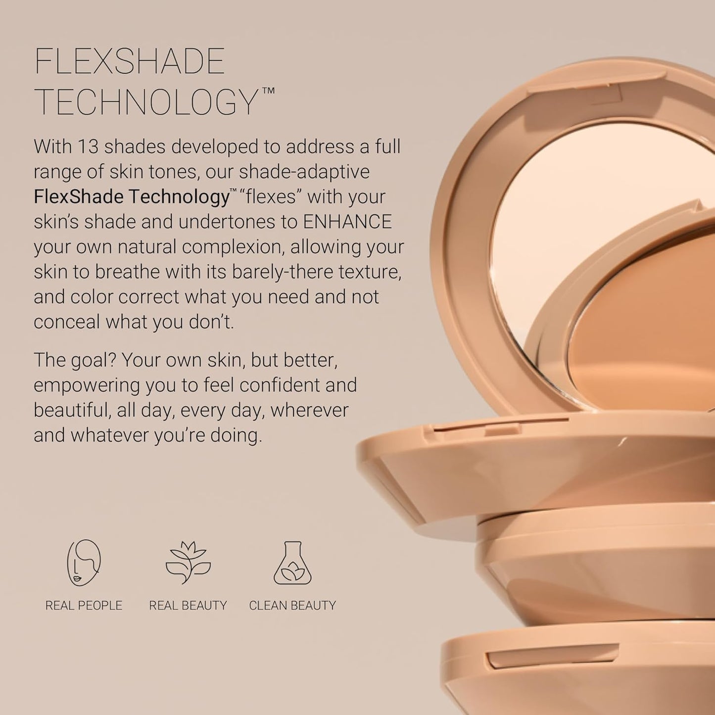 Foundation by No Makeup Makeup | Conceal & Correct with Long-Lasting, Buildable Formula & Lightweight Soft Finish | Cruelty-Free, Vegan, Fragrance-Free | Light