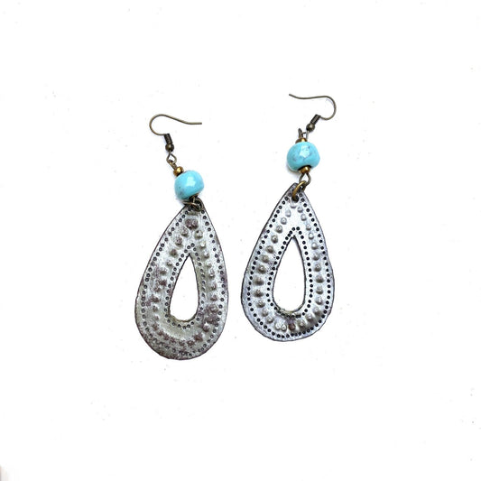 Metal Drop Earrings