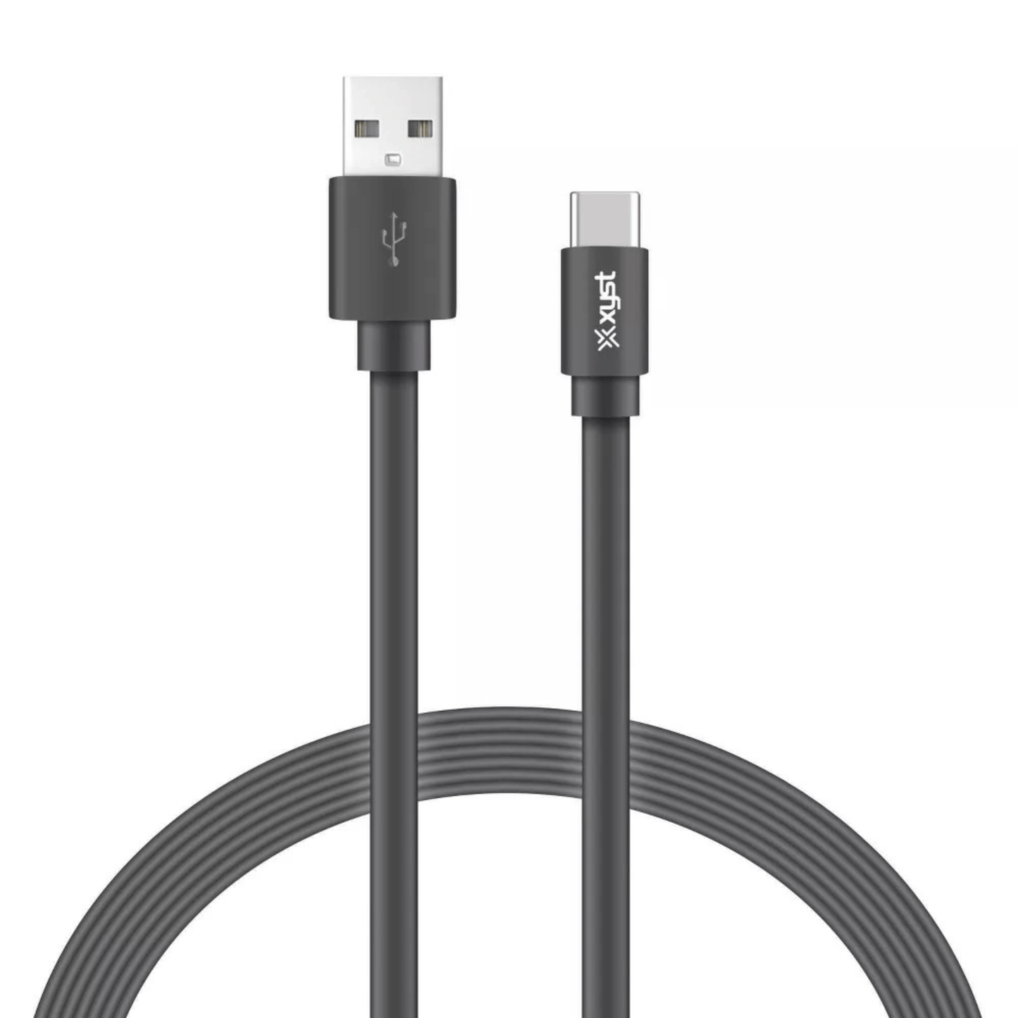 Xyst Charge and Sync USB to USB-C Flat Cable 4Ft