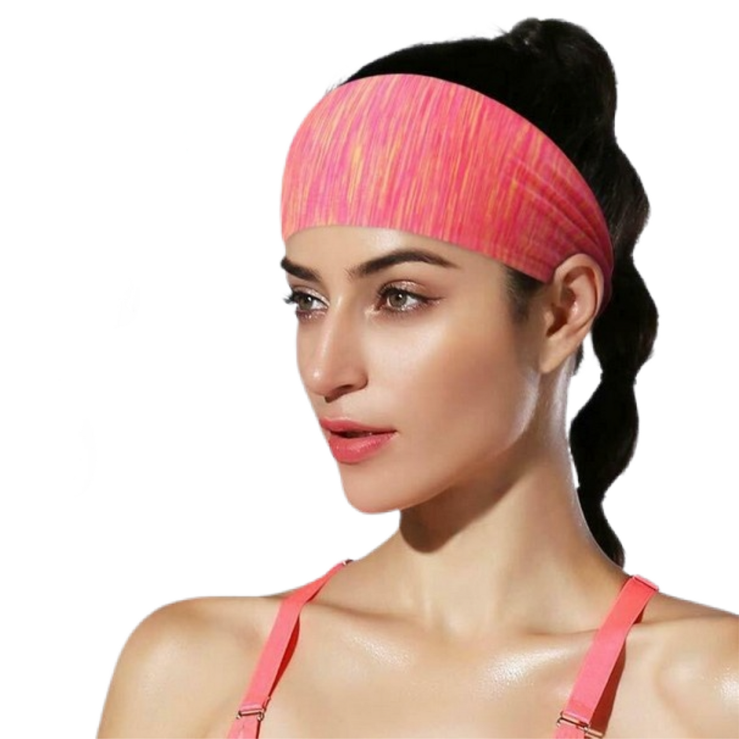 JupiterGear Extra-Wide Sport and Fitness Sweat Wicking Fitness Headband