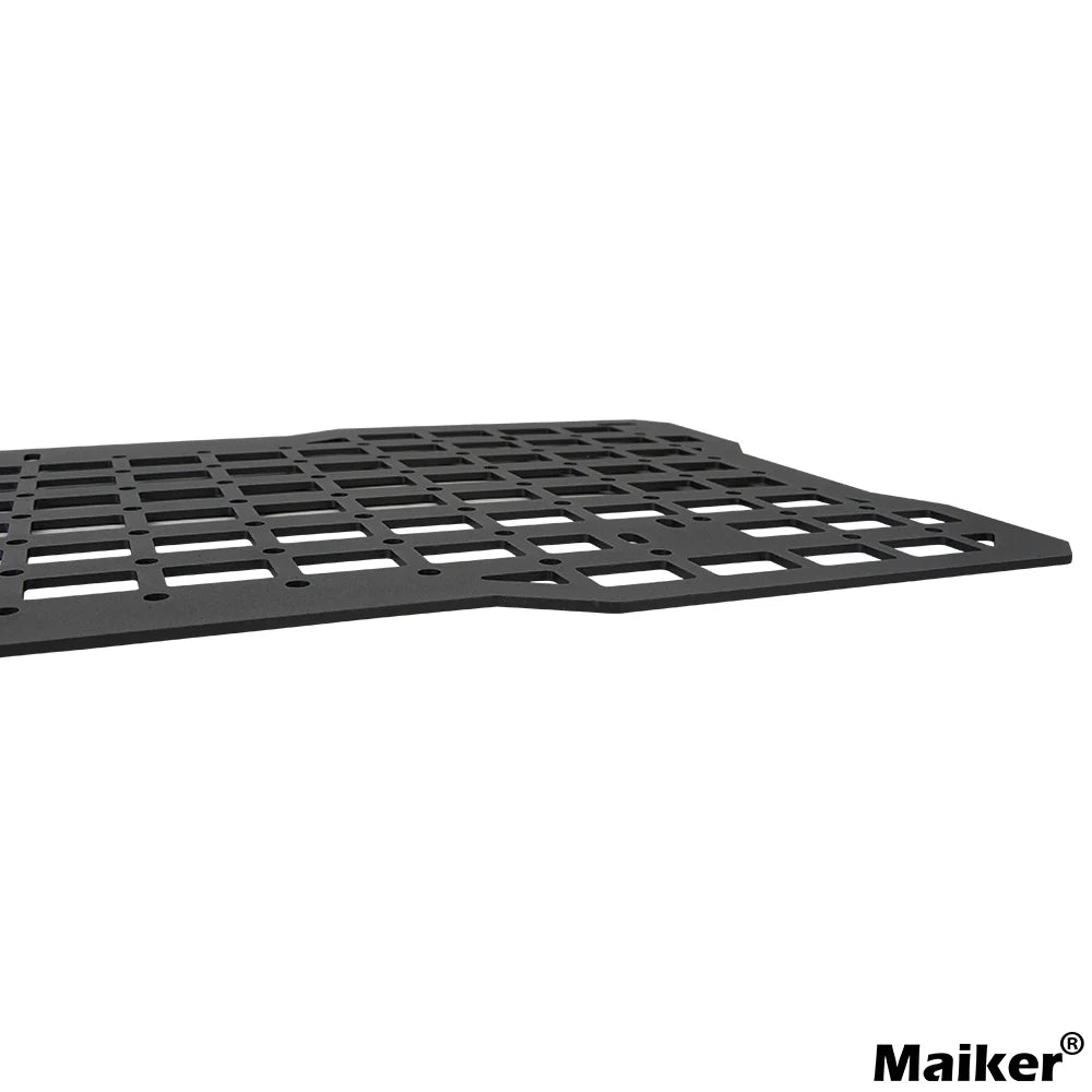 JK&JL Tailgate Tactical Panel for Wrangler Tailgate Tool Kit/JL Organizer Racks Compatible with Jeep Wrangler 2007-2022 JK JKU &