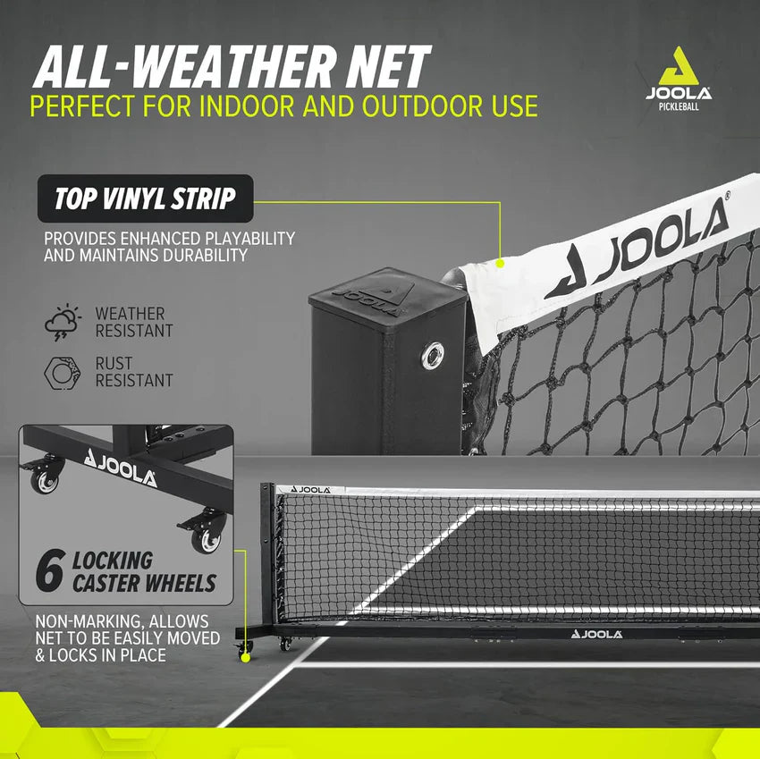 Joola Pro Heavy-Duty Portable Pickleball Net
