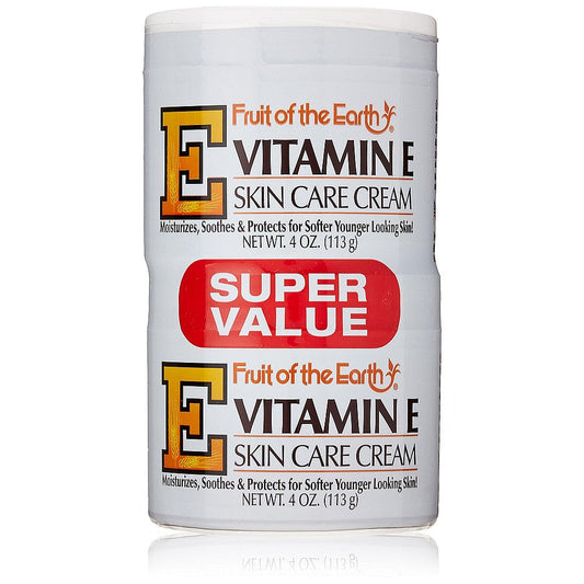 Fruit of the Earth Skin Care Cream, Vitamin E, Super Value