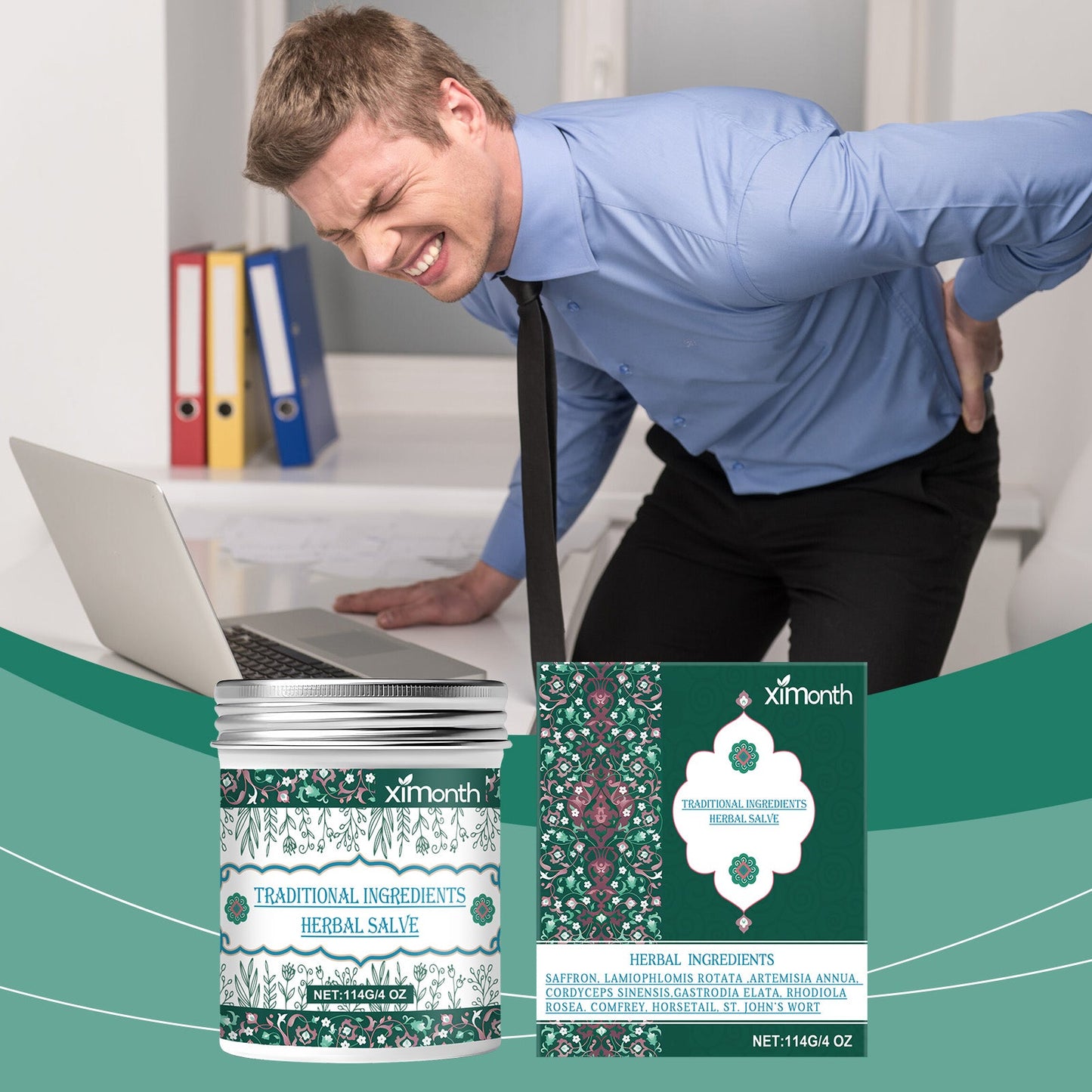 Joint Plant Cream Rub Rub Knee Soothing Body Skin Herbal Cream