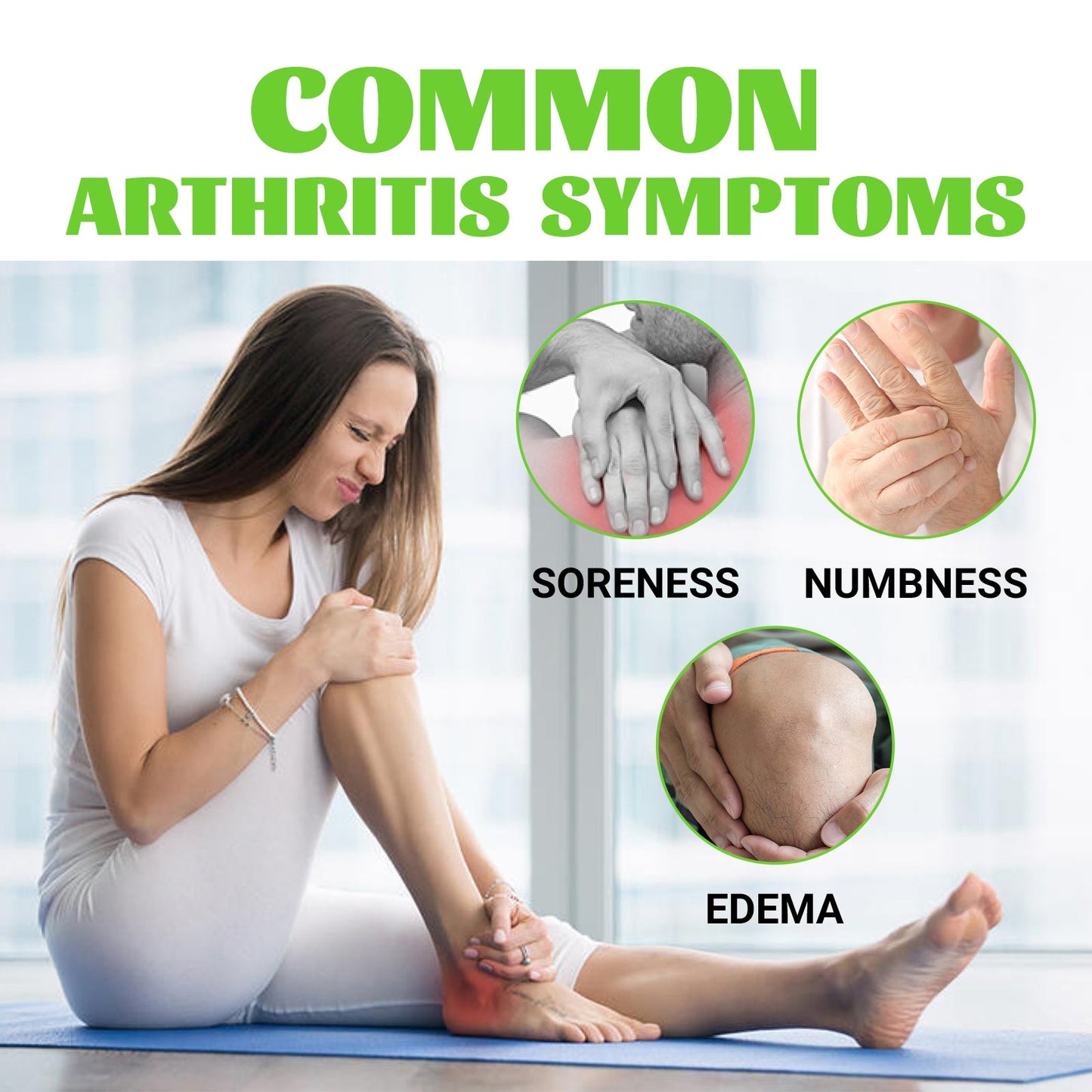 Joint Pain Cream, Joint Pain Relieve Neck Shoulder Blades Lumbar Spine Sour Bloated Body Care Cream