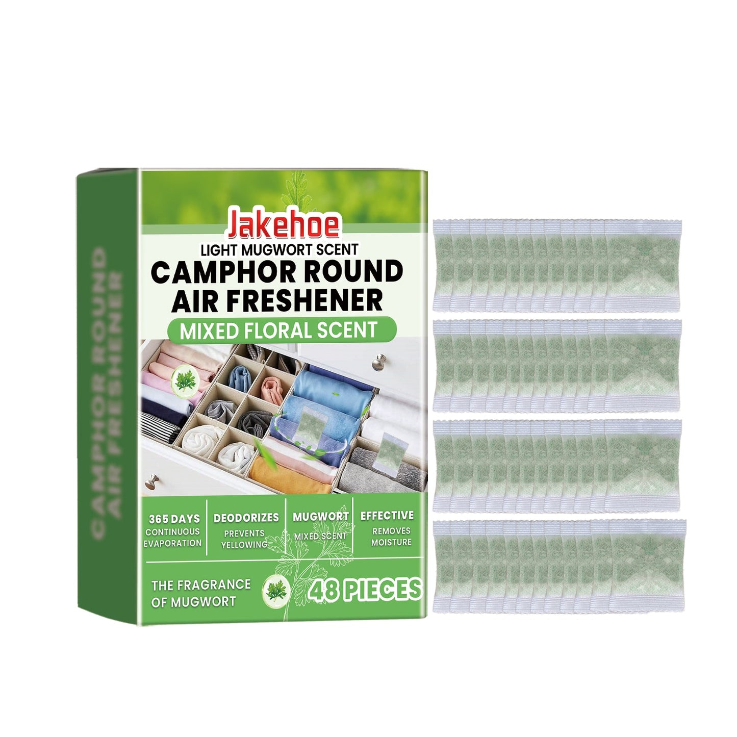 Floral Insect Repellent Indoor Closet Shoe Cabinet Odors Natural Wormwood Fragrance Convenient Air Freshener