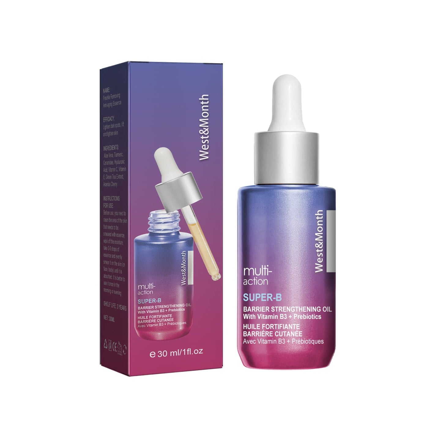 Freckle Removing Anti-aging Essence, Facial Firming Anti-wrinkle Lightening Melasma Stain Nourishing Skin Essence