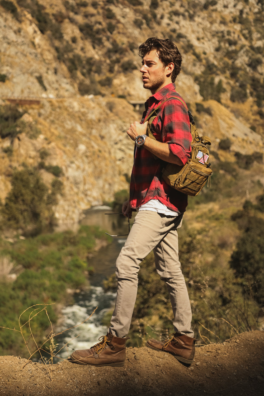 JupiterGear Tactical Military Sling Backpack Shoulder Bag Molle Outdoor Daypack Backpack with Adjustable Strap