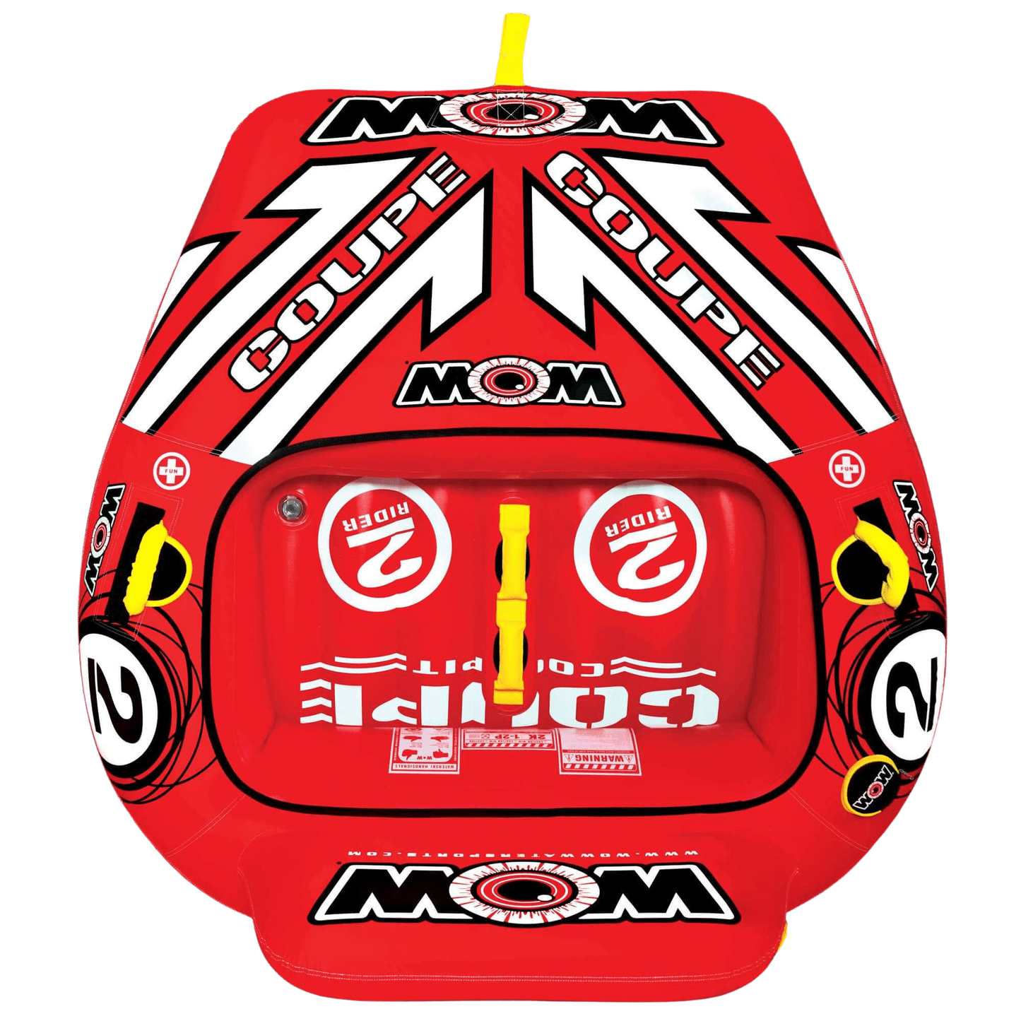 WOW Watersports Coupe Cockpit 1 - 2 Person Inflatable Towable Cockpit Tube