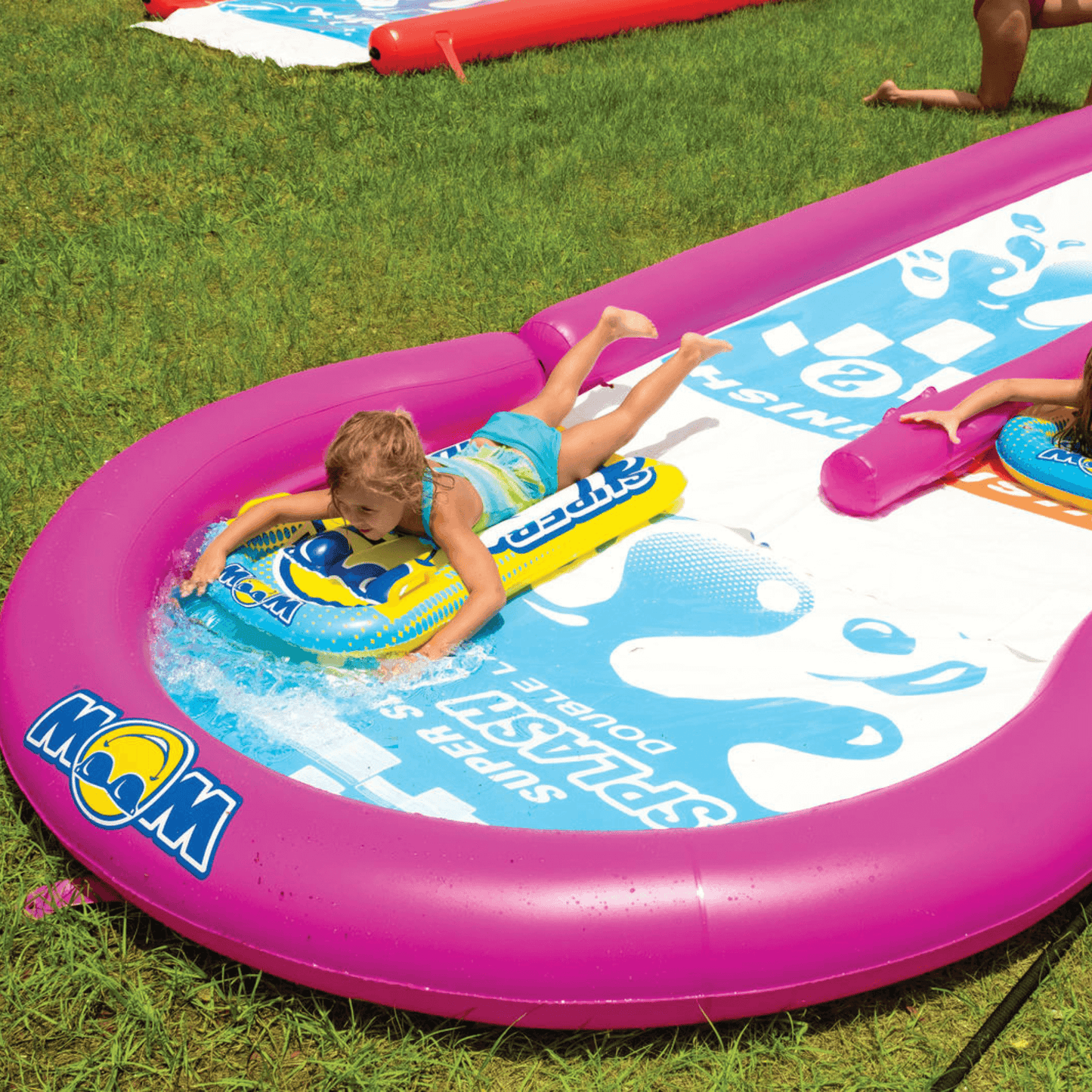 WOW Watersports Pool End for the Giant Backyard Double Lane Lawn Slide