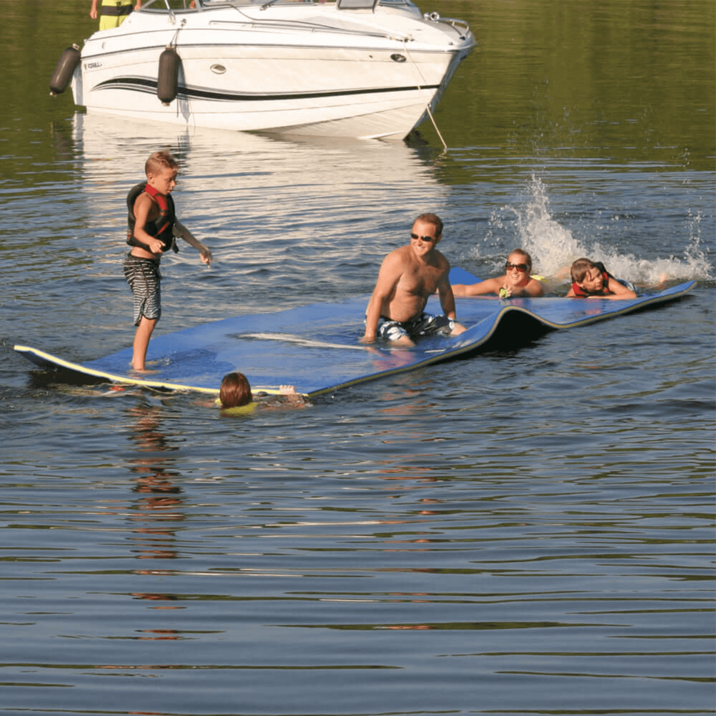 WOW Watersports 20x6' Chillraft Includes Heavy-Duty Tether Cord Assembly