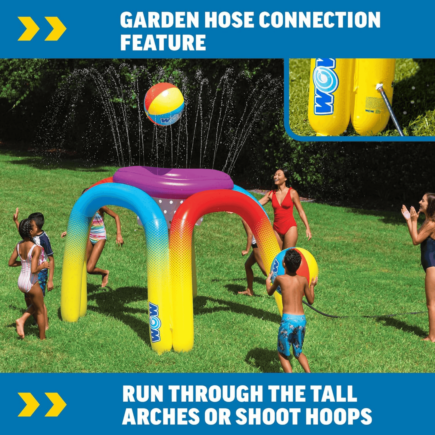 WOW Watersports Giant Jam 6ft Sprinkler Game