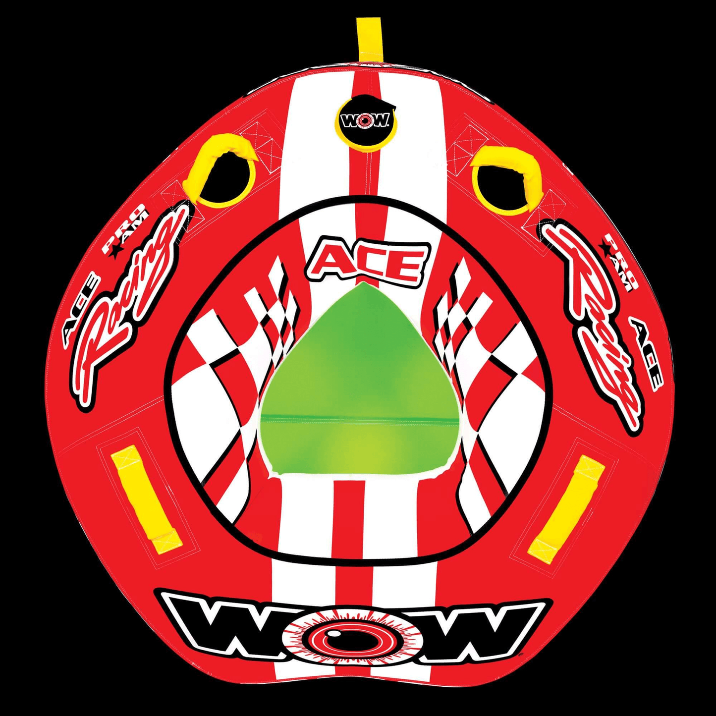 WOW Watersports Ace Racing Boat Tube 1 Person Inflatable Towable Tube