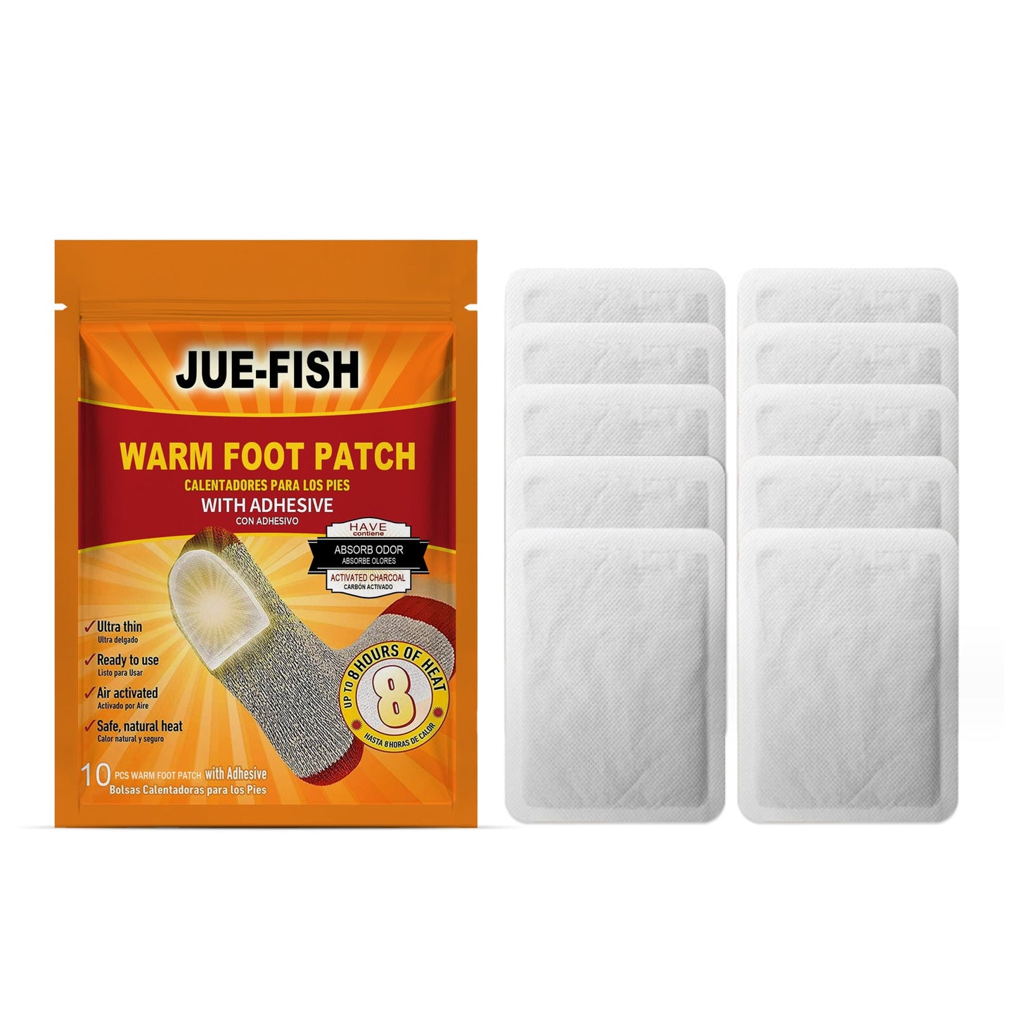 Foot Warm Patch, Warm Portable Disposable Heat And Cold Warm Foot Patch