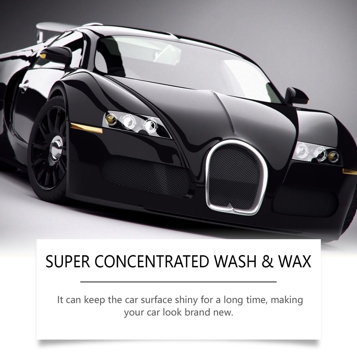 Foam Car Wash Liquid, Rich Foam Cleaning Decontamination Car Paint Maintenance Antifouling Cleaning Liquid