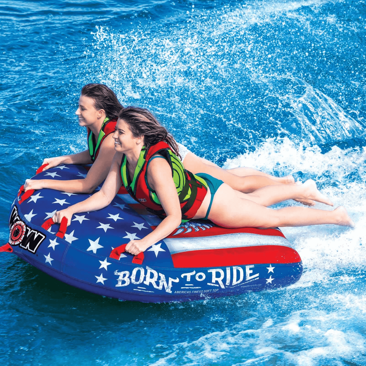 WOW Watersports Born to Ride 2-Person Towable Water Tube