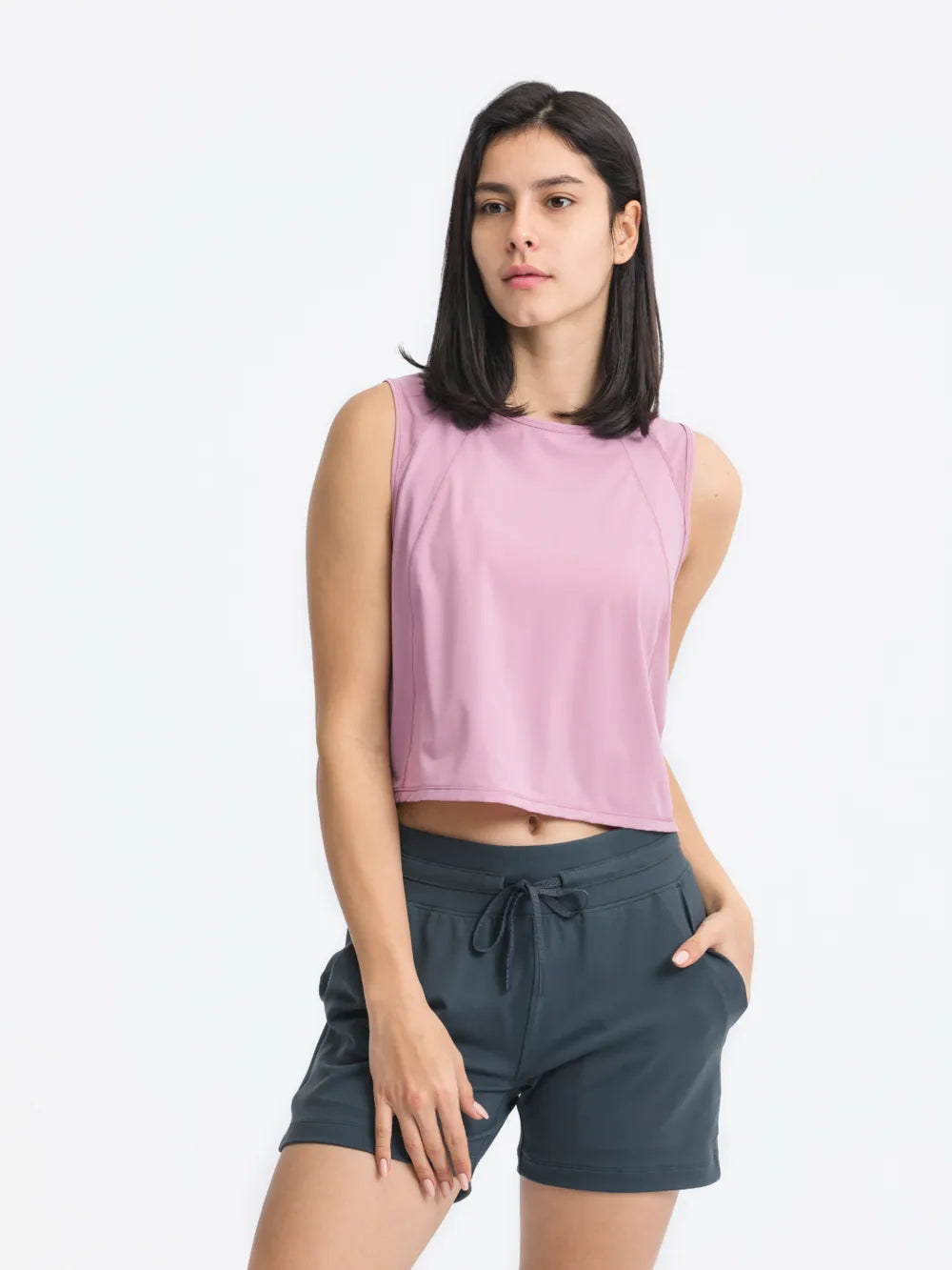 JupiterGear Round-Neck Cropped Tank