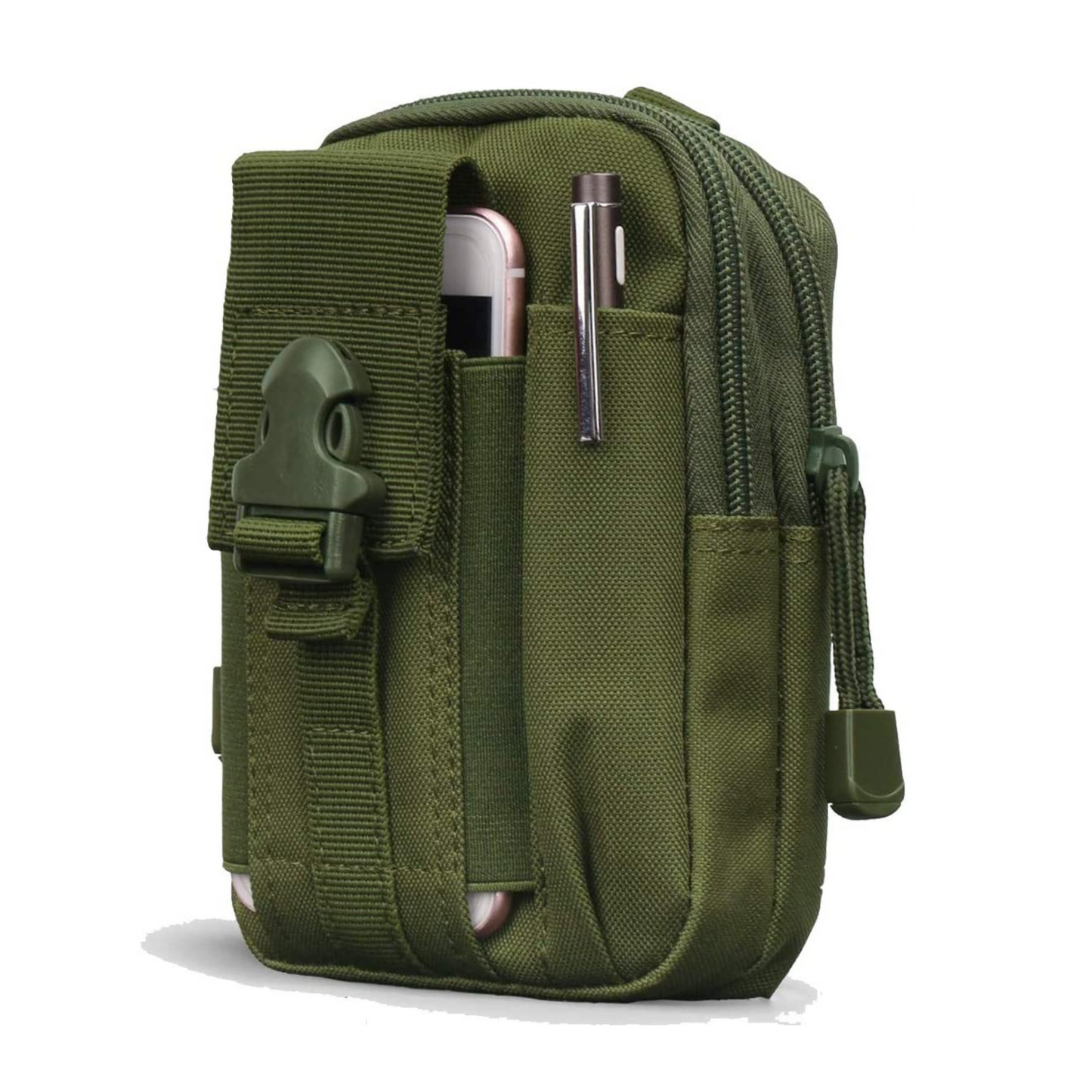 JupiterGear Tactical MOLLE Military Pouch Waist Bag for Hiking, Running and Outdoor Activities