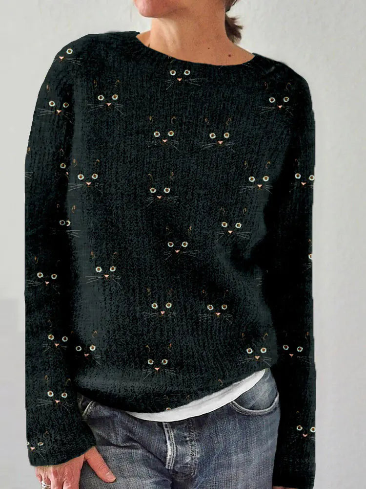 Casual Velvet Sweater for Women