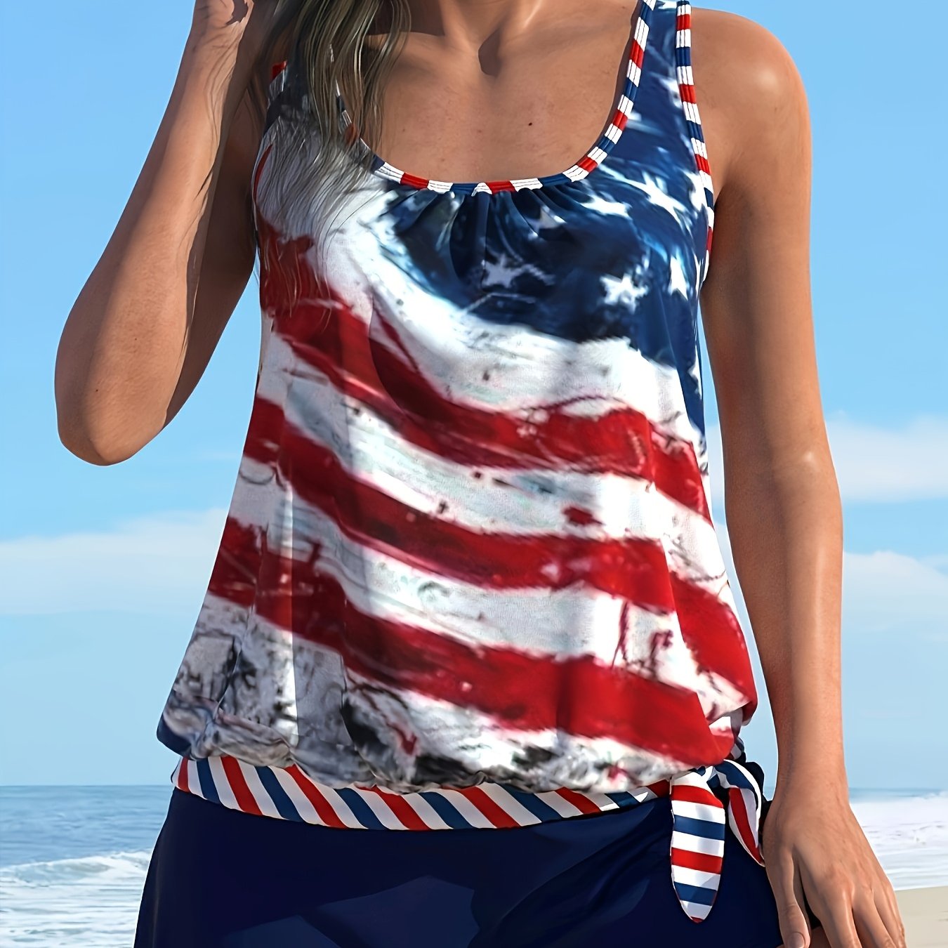 Conservative Tankini Flattering Coverage  Confidence