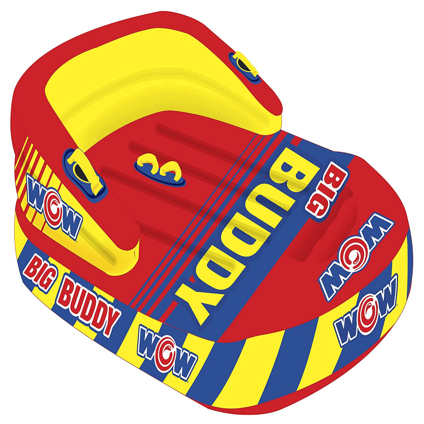 WOW Watersports Big Buddy 2 Person 2P Towable with Extra-Long Sidewalls